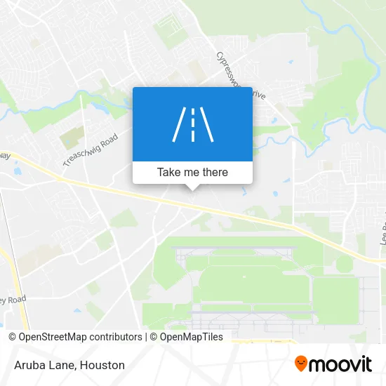 Aruba Lane map