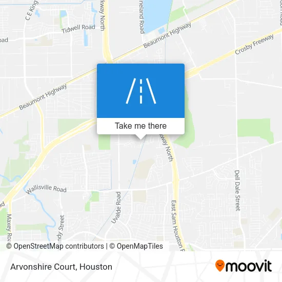 Arvonshire Court map