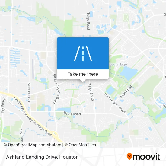 Ashland Landing Drive map