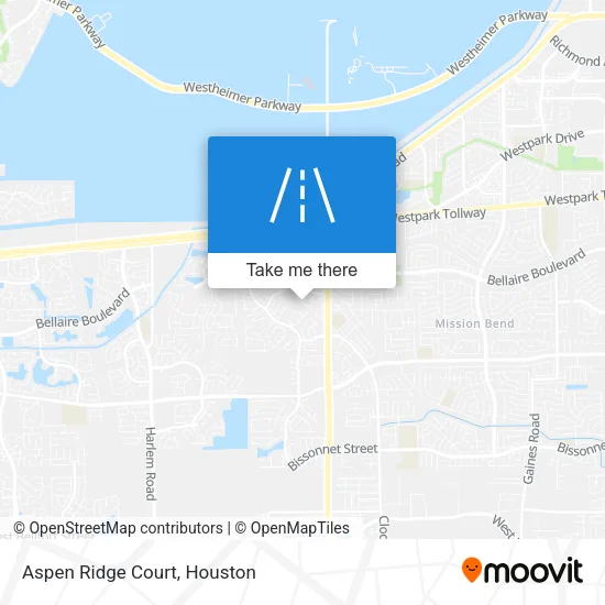 Aspen Ridge Court map