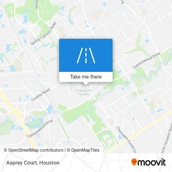 Asprey Court map