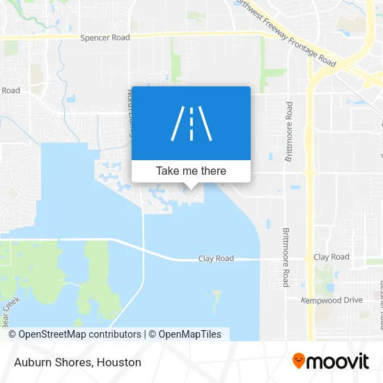 Auburn Shores map