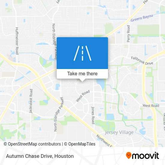 Autumn Chase Drive map