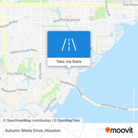 Autumn Shore Drive map