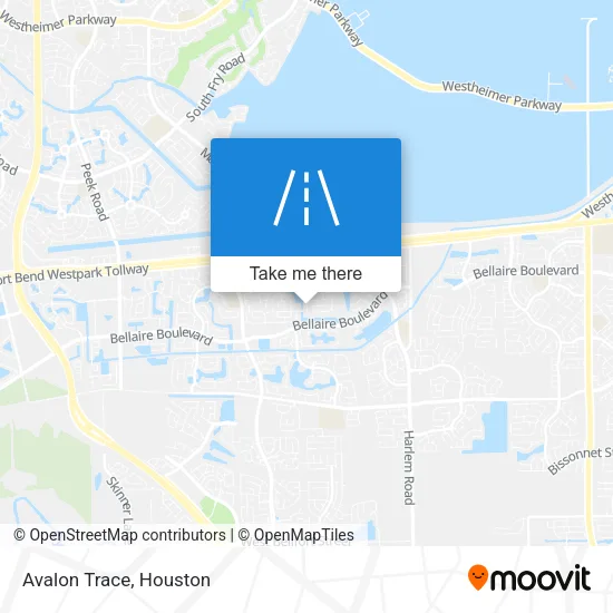 Avalon Trace map