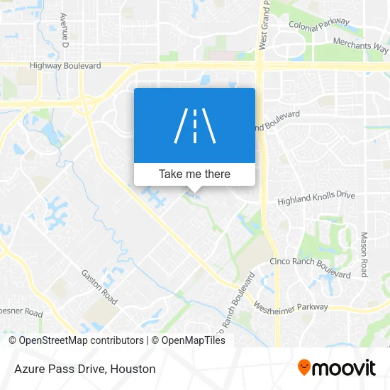 Azure Pass Drive map