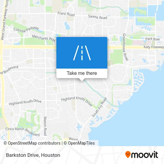 Barkston Drive map