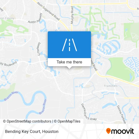 Bending Key Court map