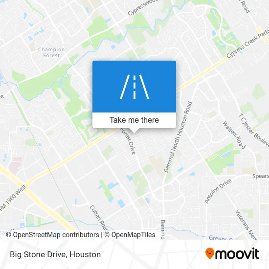 Big Stone Drive map