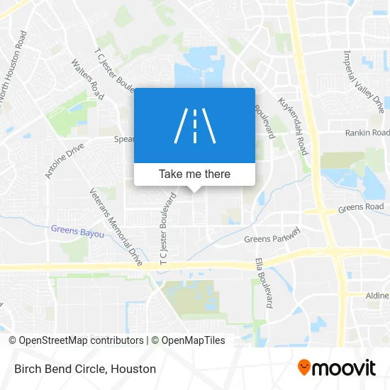 Birch Bend Circle map