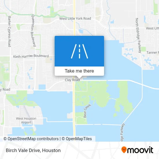 Birch Vale Drive map