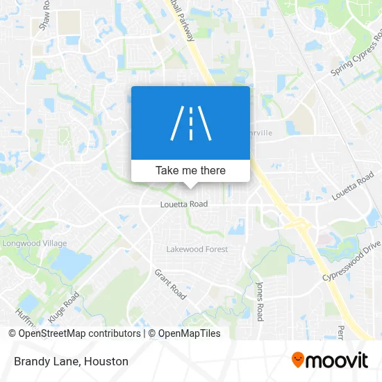 Brandy Lane map