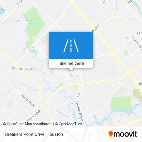 Breakers Point Drive map