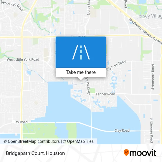 Bridgepath Court map