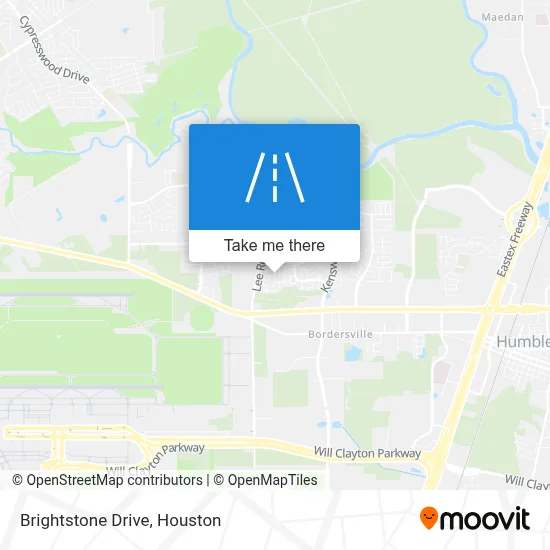 Brightstone Drive map
