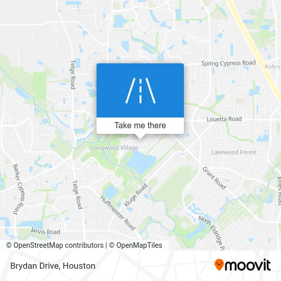 Brydan Drive map