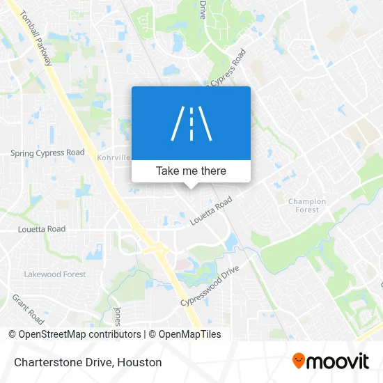 Charterstone Drive map