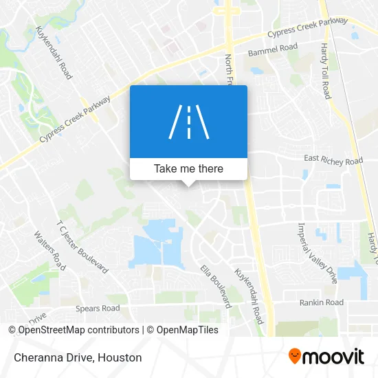 Cheranna Drive map