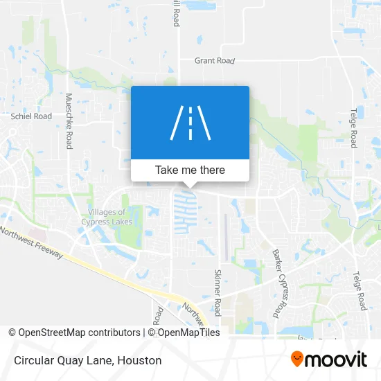 Circular Quay Lane map