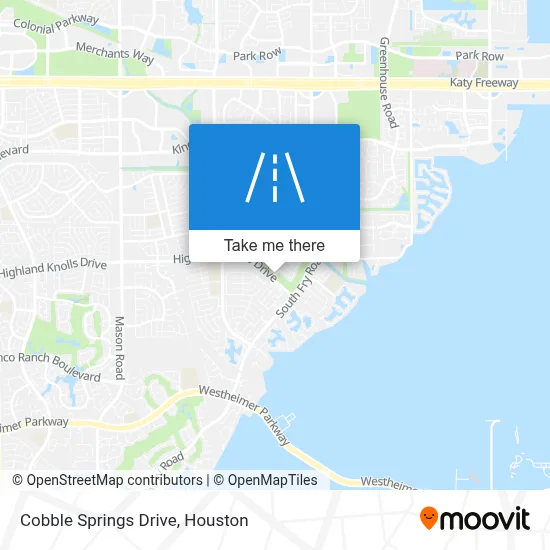Cobble Springs Drive map