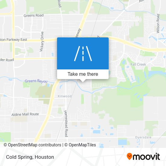 Cold Spring map