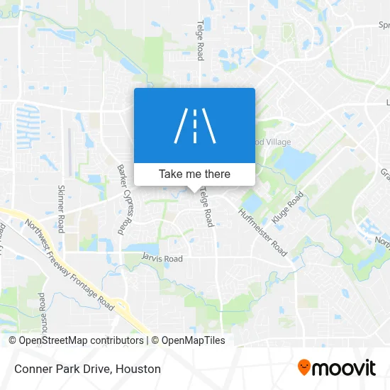 Conner Park Drive map