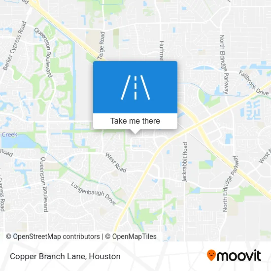 Copper Branch Lane map