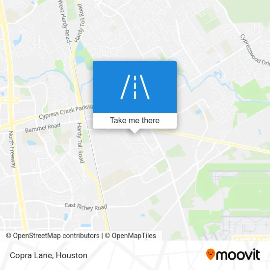 Mapa de Copra Lane