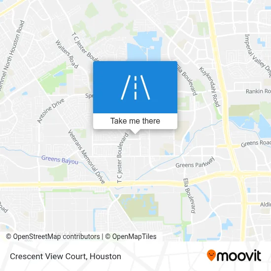 Crescent View Court map