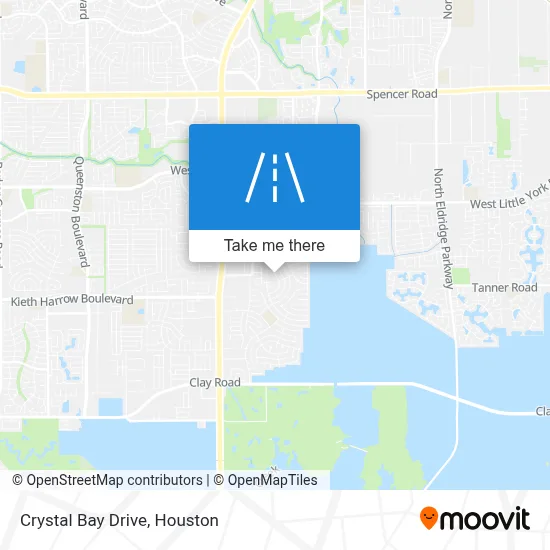 Crystal Bay Drive map