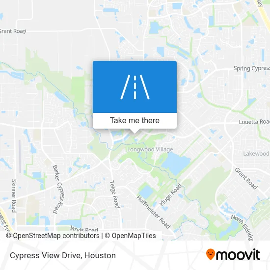 Cypress View Drive map
