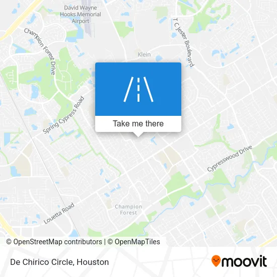 De Chirico Circle map