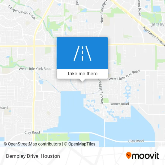 Dempley Drive map