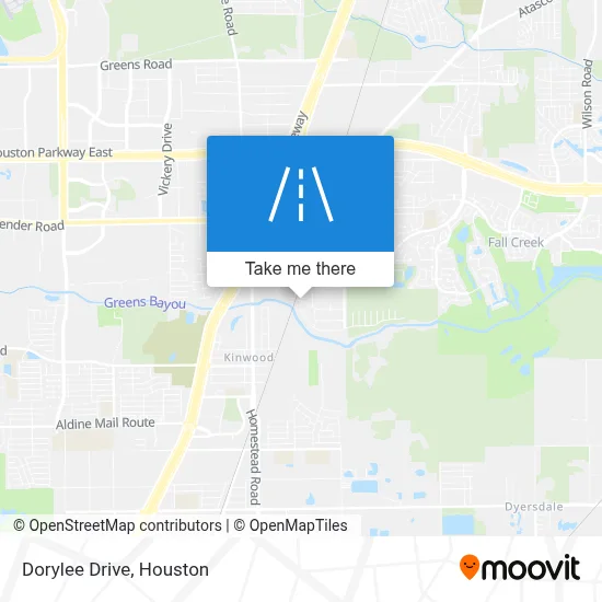 Dorylee Drive map