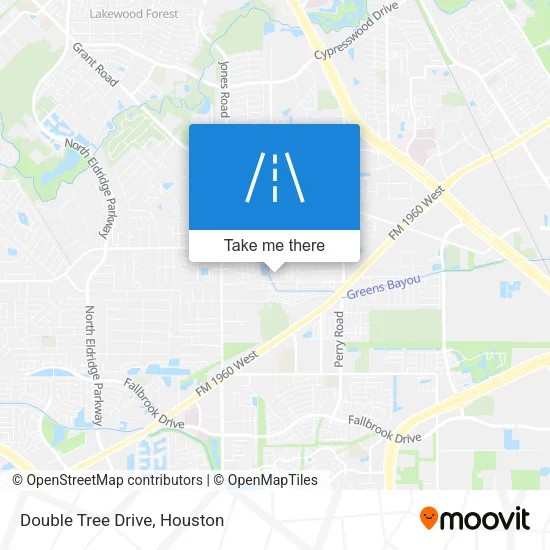 Double Tree Drive map