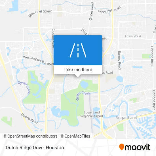 Dutch Ridge Drive map