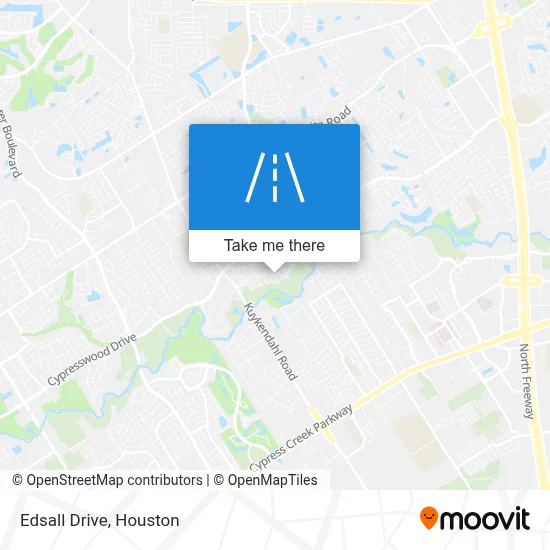 Edsall Drive map