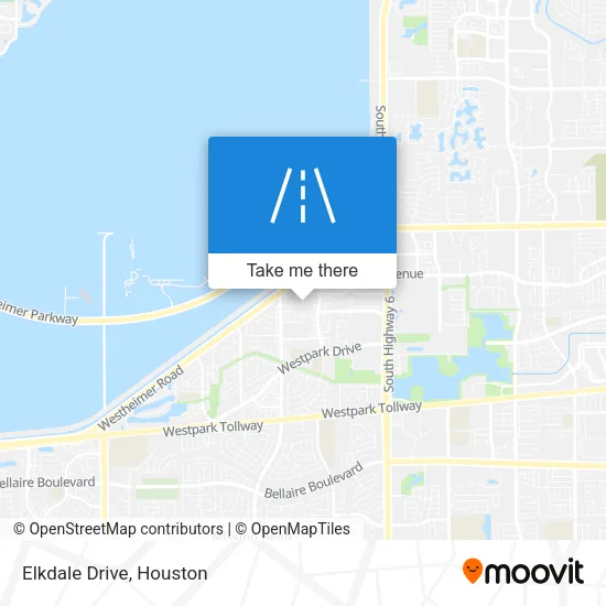 Elkdale Drive map