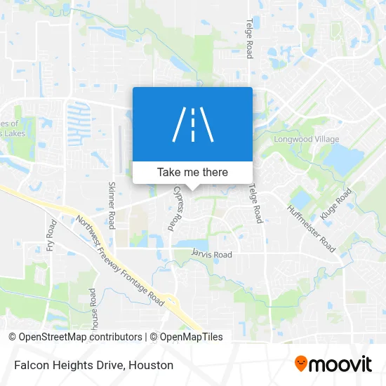 Falcon Heights Drive map