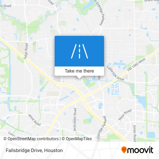 Fallsbridge Drive map
