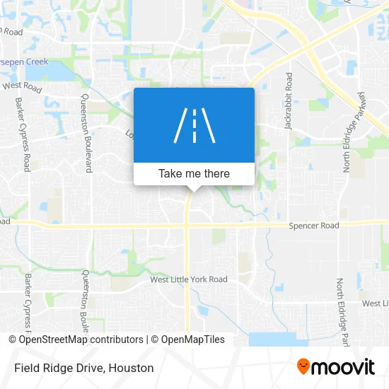 Field Ridge Drive map