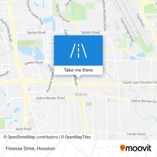 Finesse Drive map