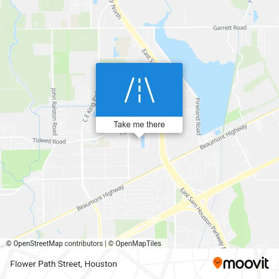 Flower Path Street map