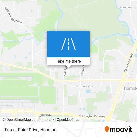 Forest Point Drive map