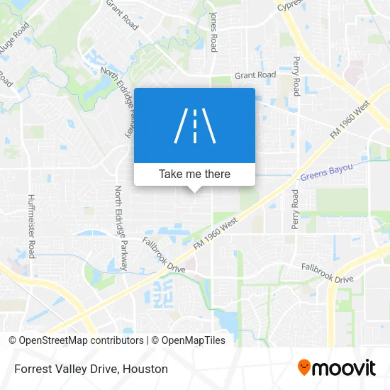 Forrest Valley Drive map