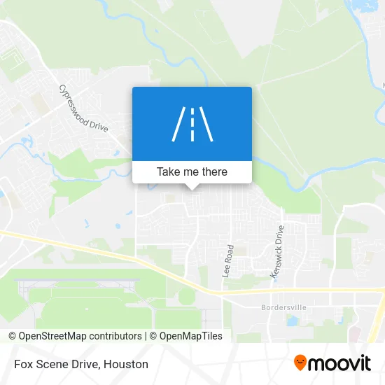 Fox Scene Drive map