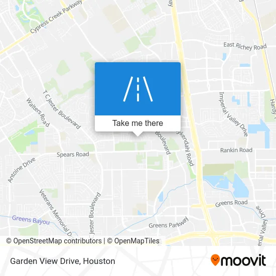 Garden View Drive map