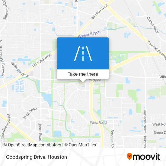 Goodspring Drive map