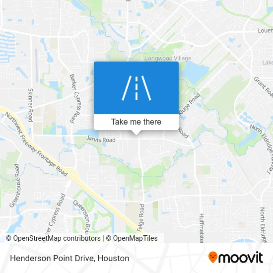 Henderson Point Drive map
