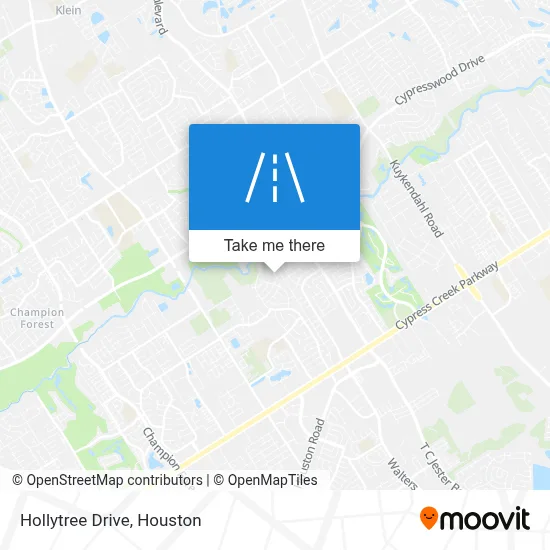 Hollytree Drive map